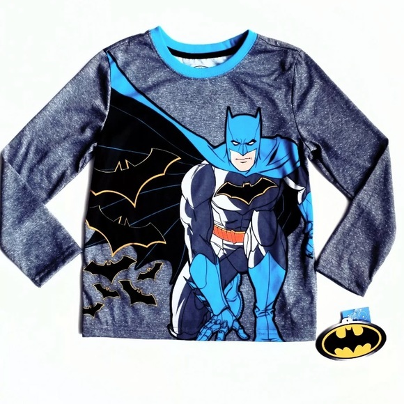 Boys Batman 2 Piece Pajama Set - Picture 2 of 5